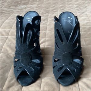Giuseppe Zanotti Coline cut out slides